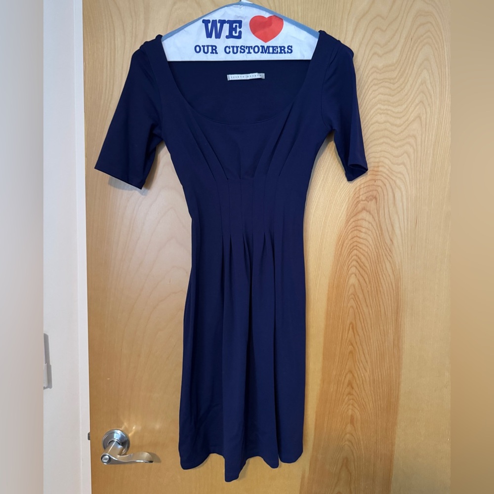 Royal blue Susana Monaco a-line knee-length dress, small
